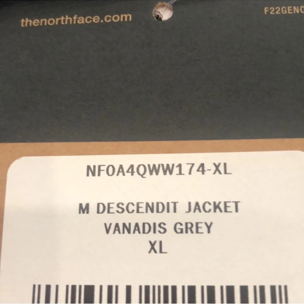 THE NORTH FACE | M DESCENDIT JACKET VANADIS GREY